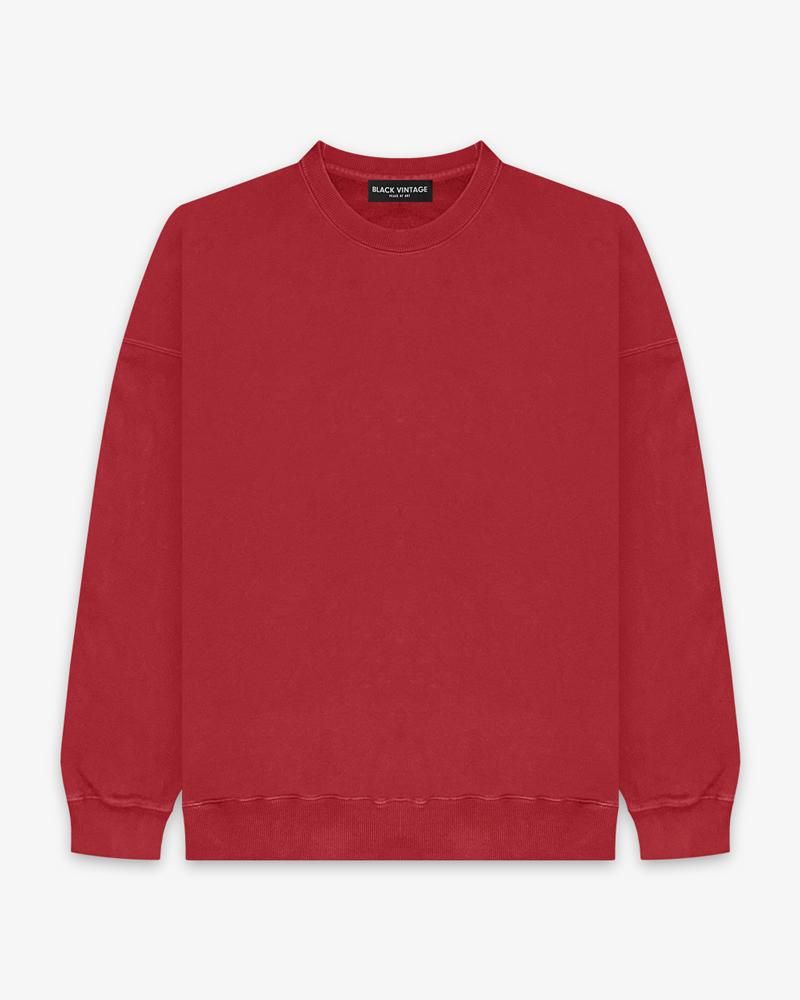BLACK VINTAGE VINTAGE SWEAT SHIRTS(10.0oz)