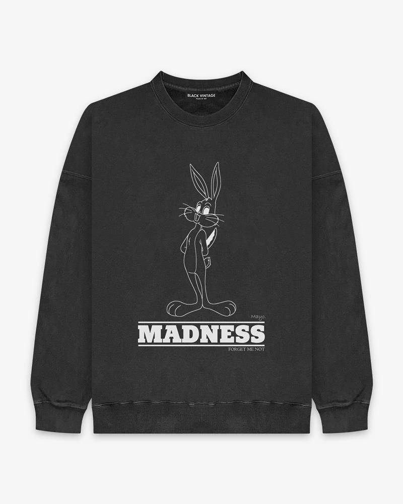 BLACK VINTAGE MAYO VINTAGE SWEAT SHIRTS(10.0oz)