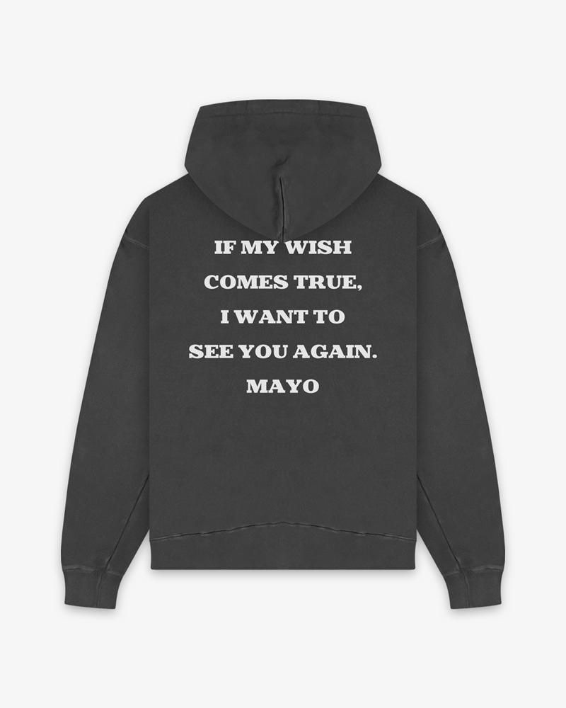 BLACK VINTAGE MAYO VINTAGE PULLOVER HOODIE(10.0oz)