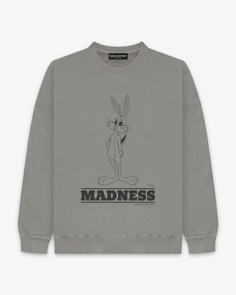 BLACK VINTAGE MAYO VINTAGE SWEAT SHIRTS(10.0oz)