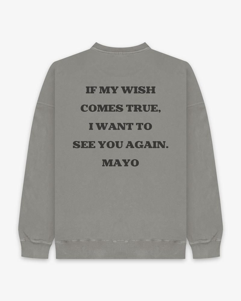 BLACK VINTAGE MAYO VINTAGE SWEAT SHIRTS(10.0oz)