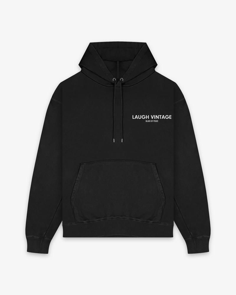 LAUGH VINTAGE PULLOVER HOODIE(10.0oz)