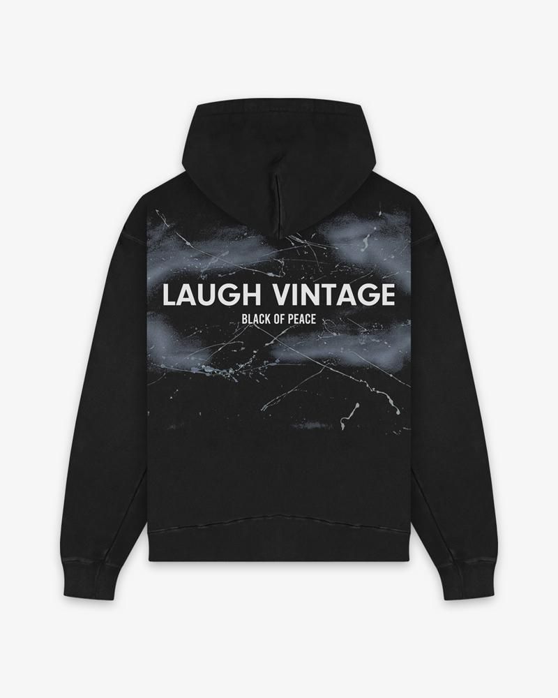 LAUGH VINTAGE PULLOVER HOODIE(10.0oz)