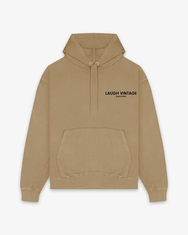 LAUGH VINTAGE PULLOVER HOODIE(10.0oz)