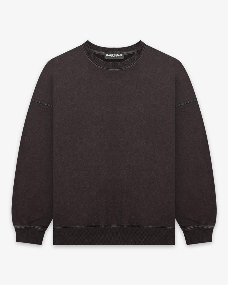 CREWNECK SWEAT SHIRTS VINTAGE DYEING