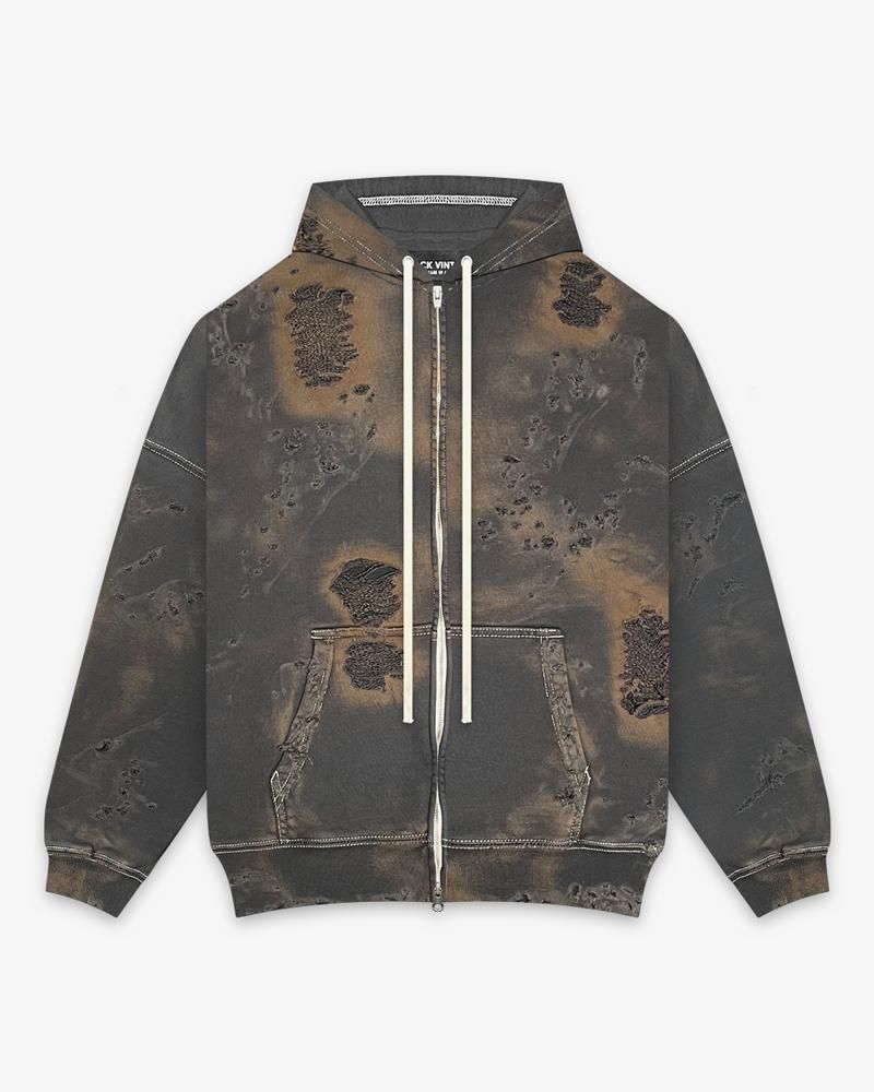 ZIP HOODIE BURNER PROCESSING