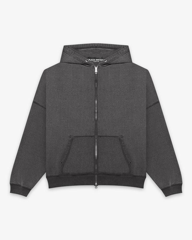 ZIP HOODIE VINTAGE PROCESSING