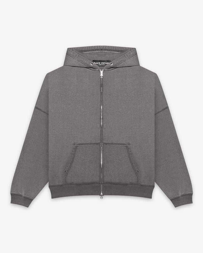 ZIP HOODIE VINTAGE PROCESSING