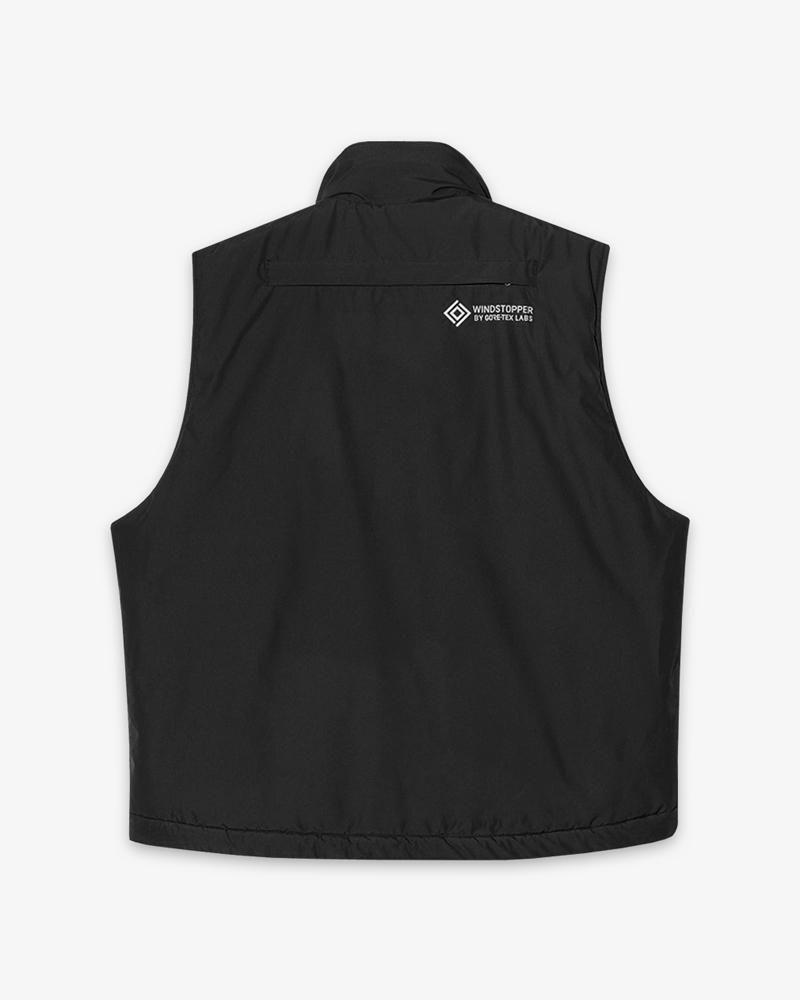 D-VEC ALMOSTBLACK WINDSTOPPER BY GORE-TEX LABS 2L PRIMALOFT VEST