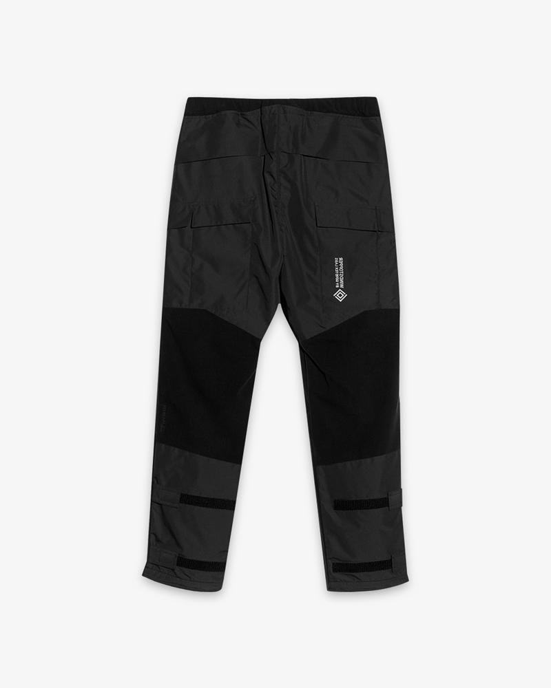 D-VEC ALMOSTBLACK WINDSTOPPER BY GORE-TEX LABS 2L POLARTEC TROUSERS