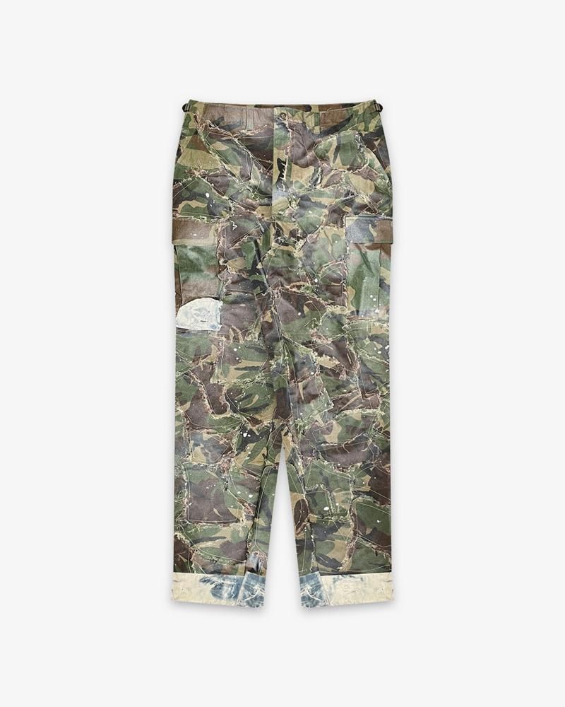 CAMO PATCHWORK DOCKING PANTS