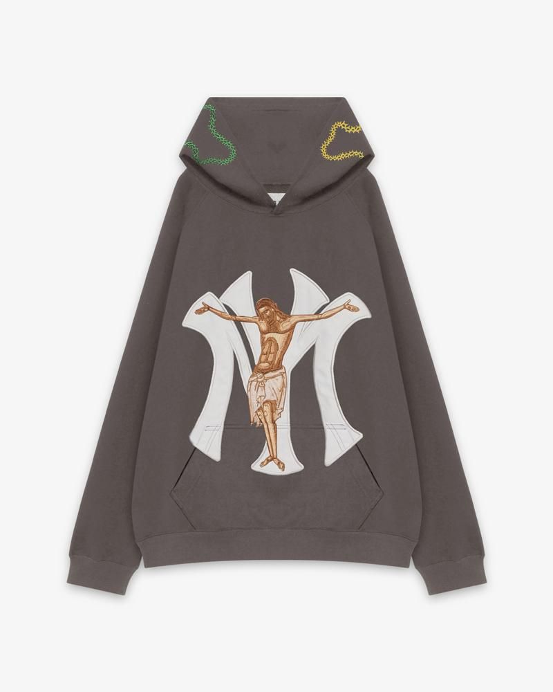 MAYO JESUS EMBROIDERY HOODIE