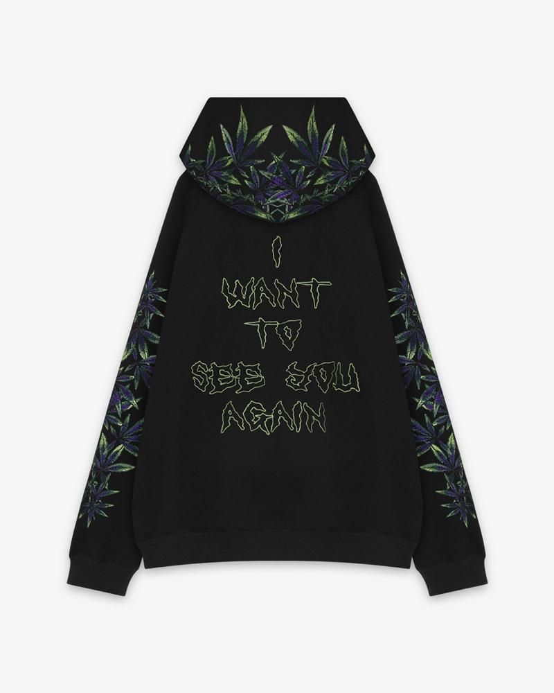 MAYO DEVIL SKULL EMBROIDERY HOODIE