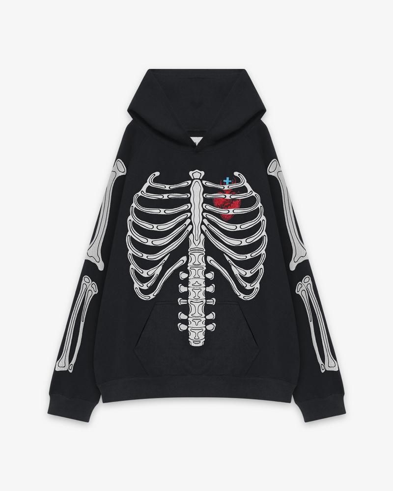 MAYO BONES EMBROIDERY HOODIE
