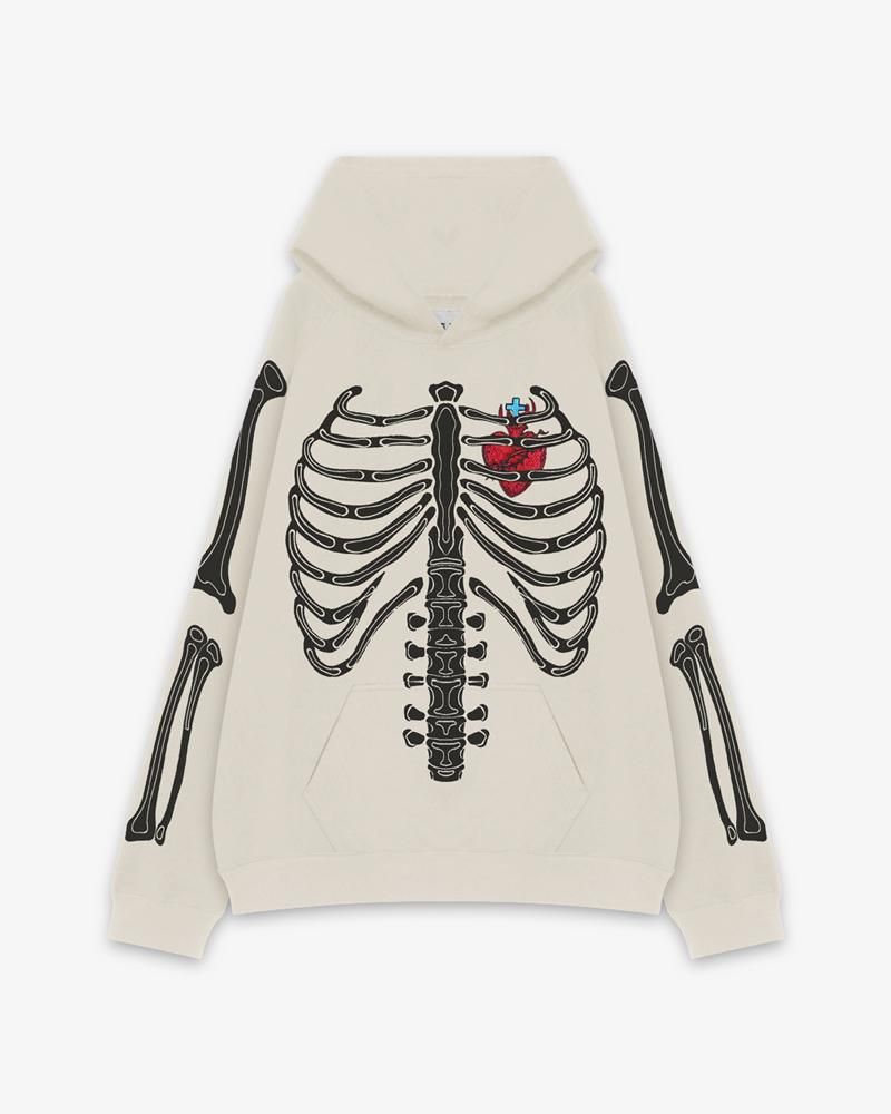 MAYO BONES EMBROIDERY HOODIE
