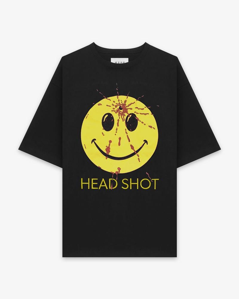HEAD SHOT EMBROIDERY SHORT SLEEVE TEE