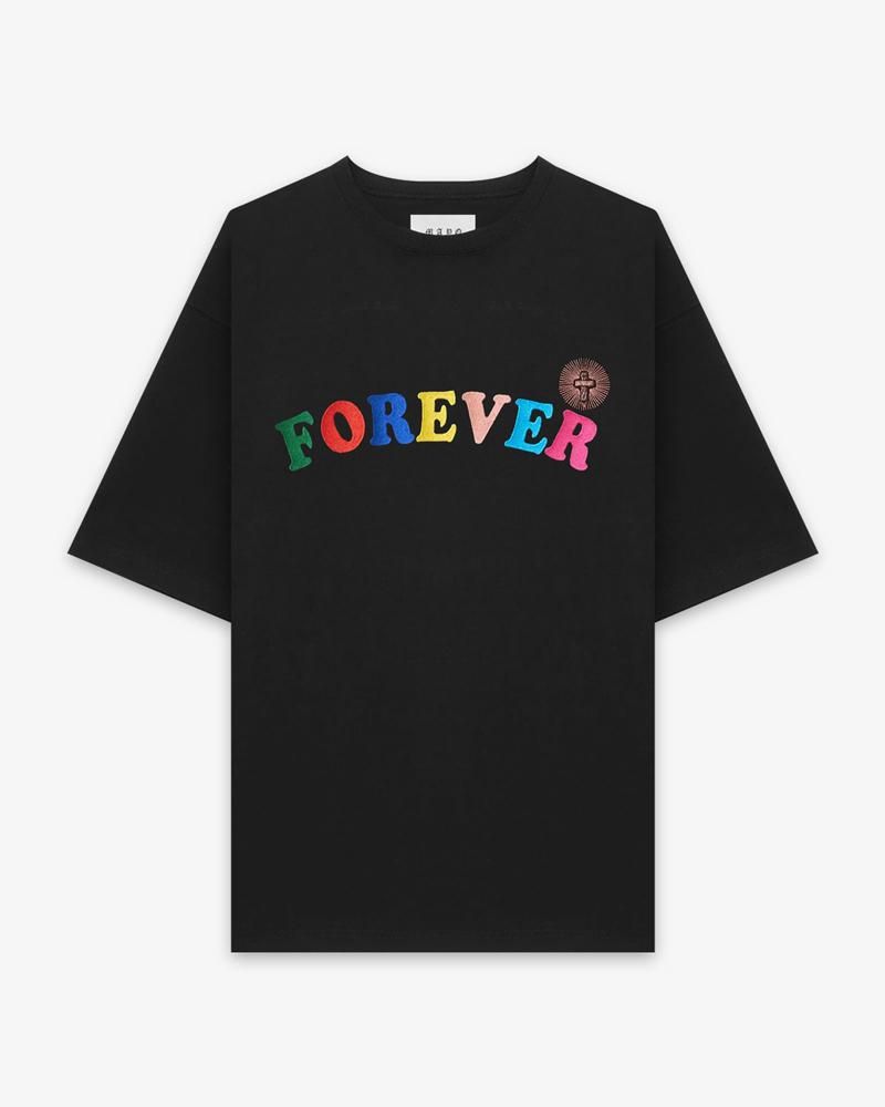 FOREVER EMBROIDERY SHORT SLEEVE TEE