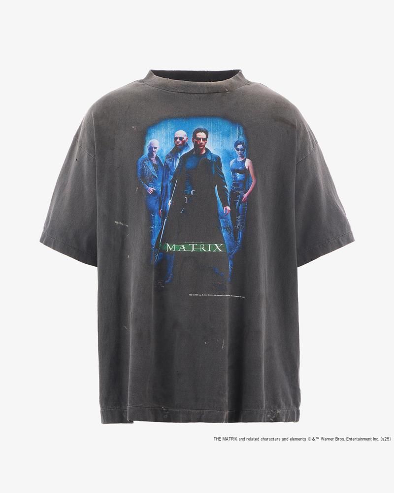 MTRX_SS TEE THE MATRIX GREEN LOGO