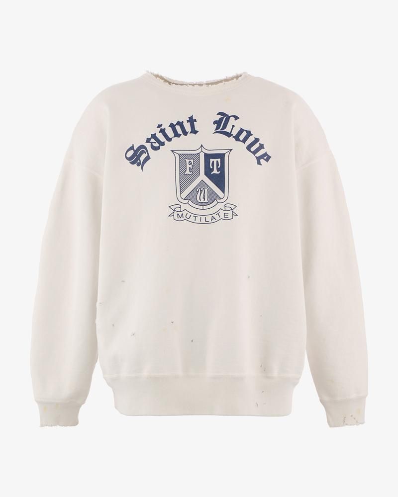 CRW NECK SWET SAINT LOUE