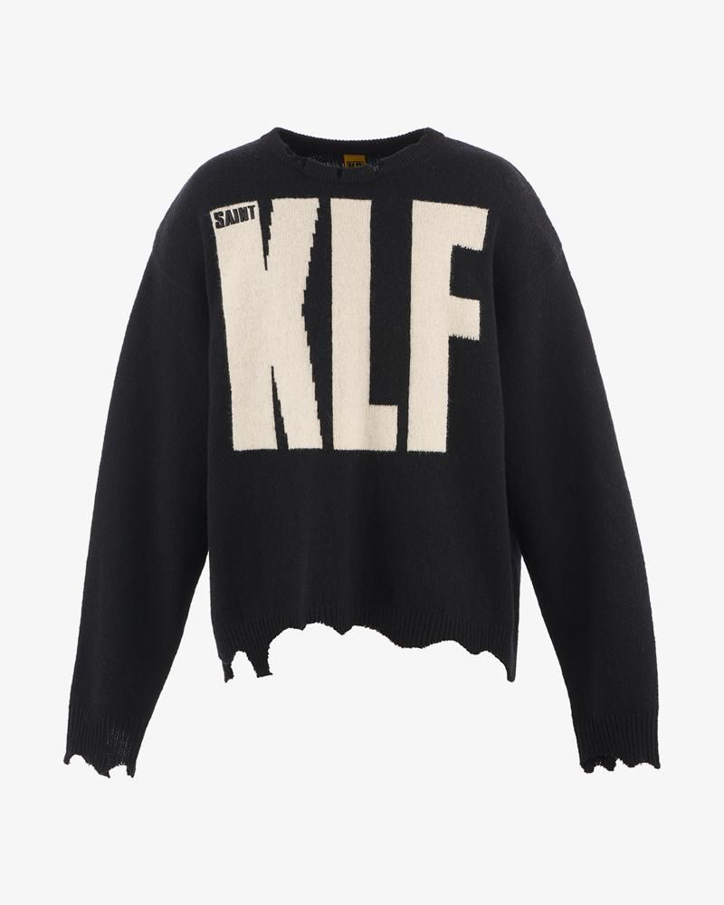 KLF_CRW NECK KNIT KLF