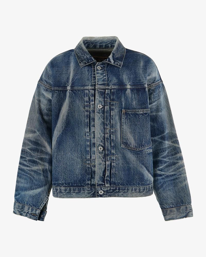 BJ_DENIM JACKET DAMAGE
