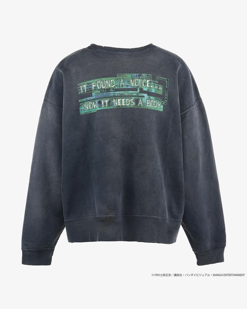 GS_CREW NECK SWEAT SHIRT GHOST IN THE SHELL