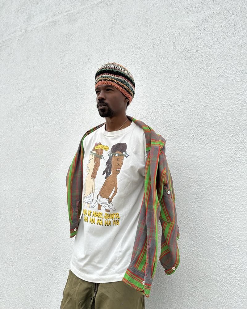 SAINT MXXXXXX DENIM TEARS LOOKBOOK 4