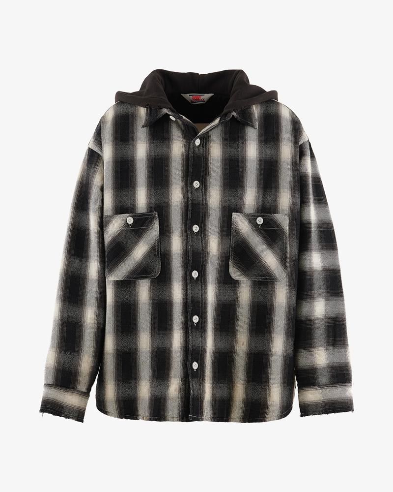 SAINT MXXXXXX SHIRT PARKA CHECK