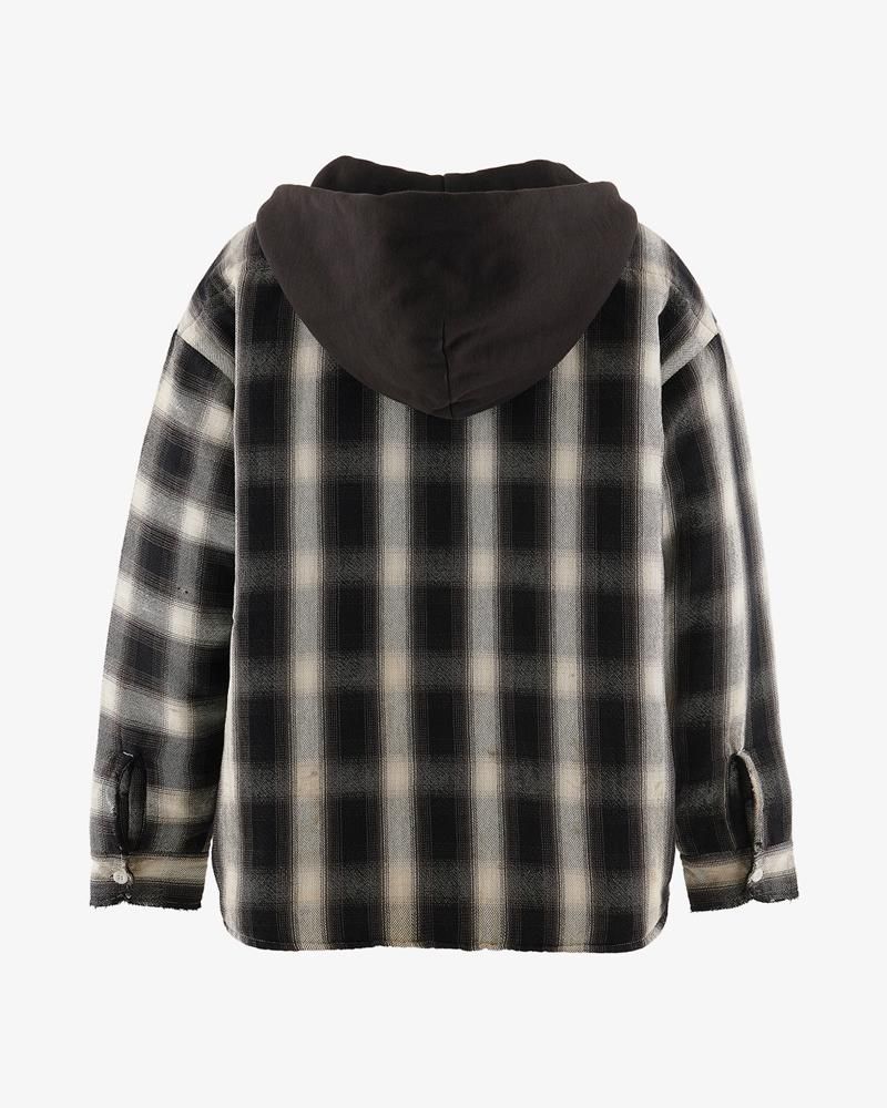 SAINT MXXXXXX SHIRT PARKA CHECK