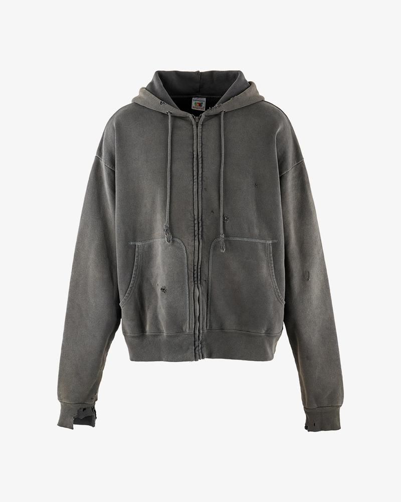 SAINT MXXXXXX ZIP PARKA DAMAGE