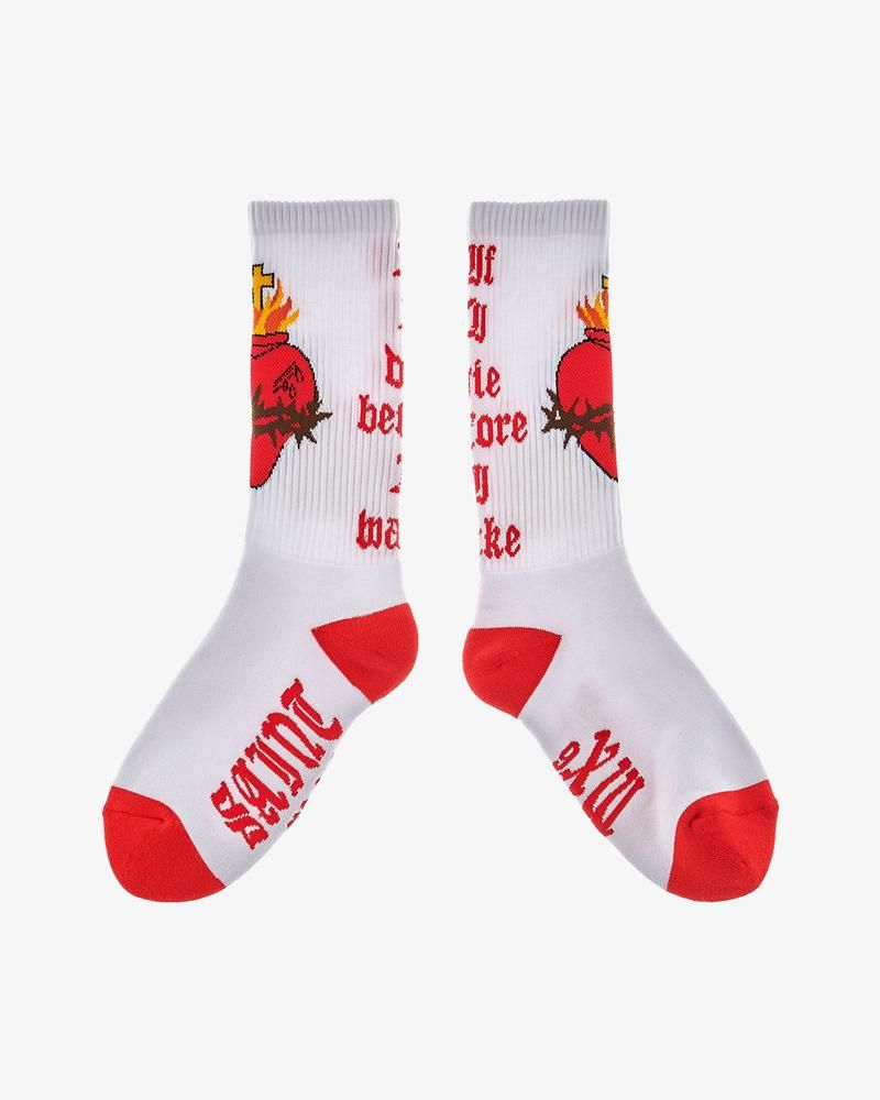 SAINT MXXXXXX SOCKS HEART
