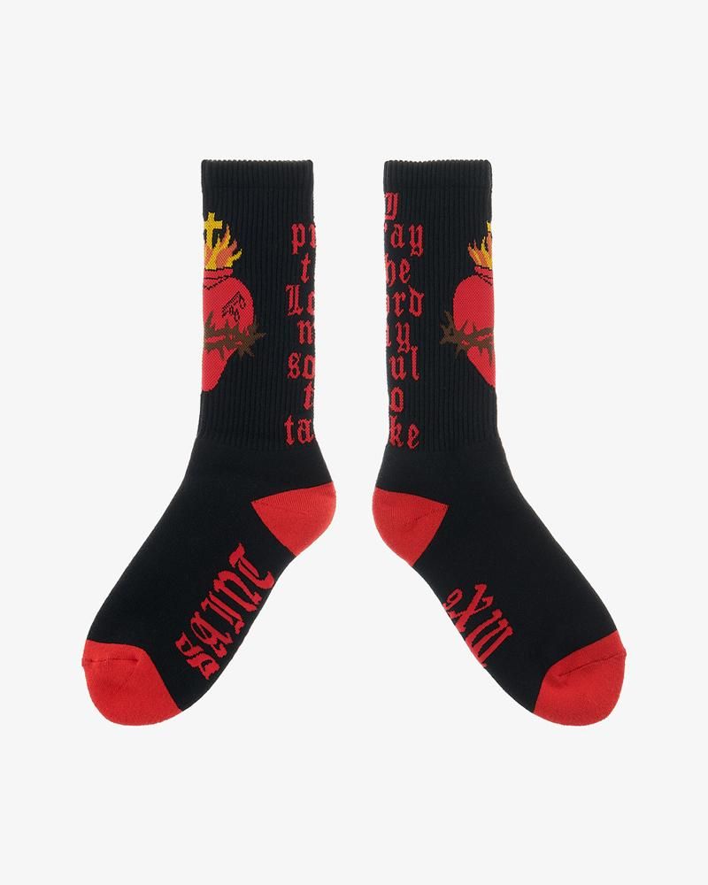 SAINT MXXXXXX SOCKS HEART
