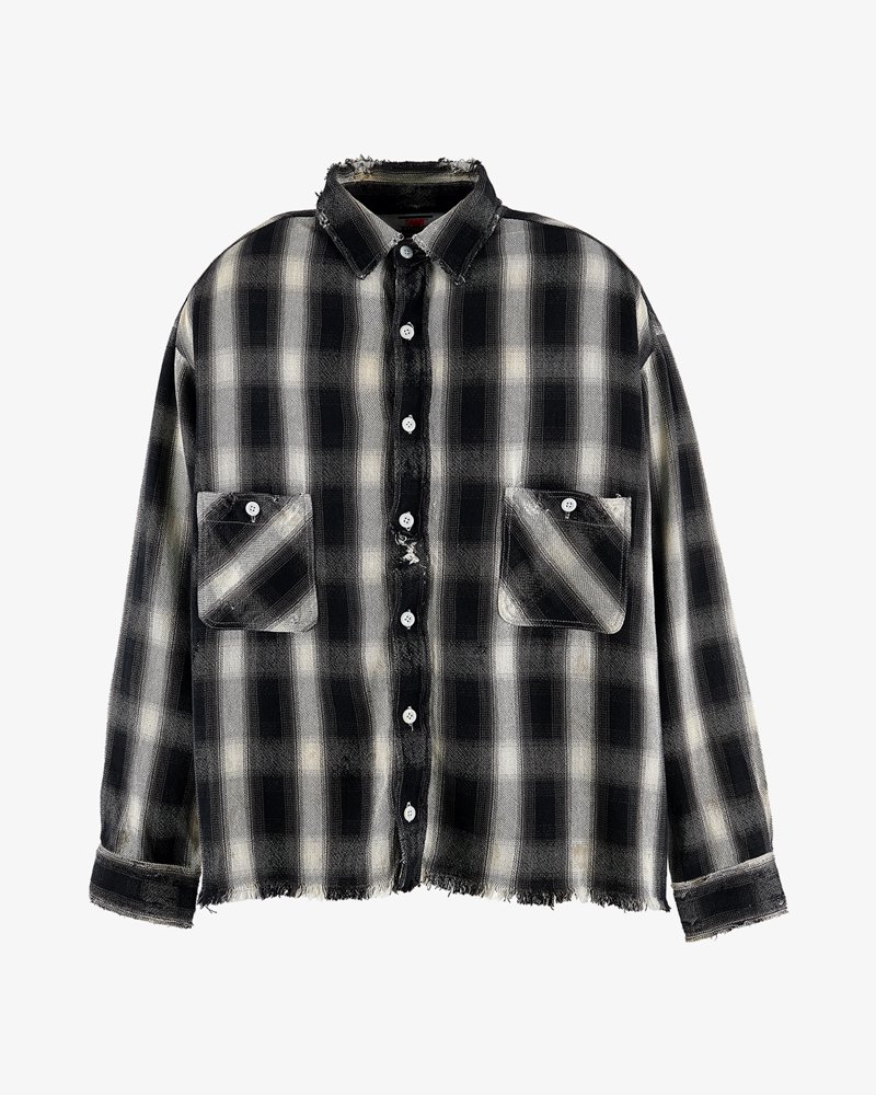 SAINT MXXXXXX FRANNEL SHIRT CHECK