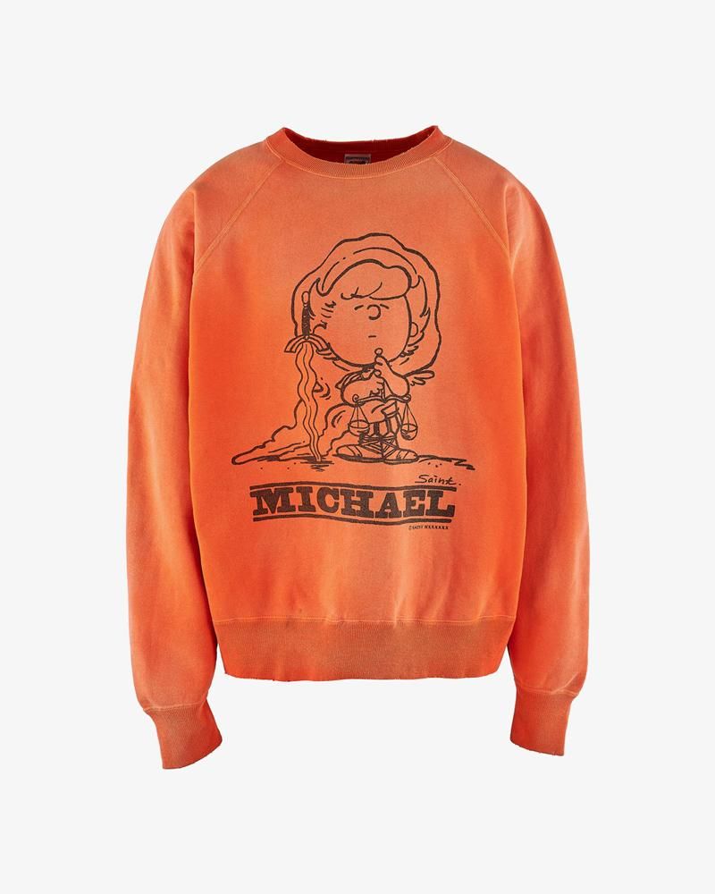 SAINT MXXXXXX CREW NECK SWEAT SHIRT MICHAEL
