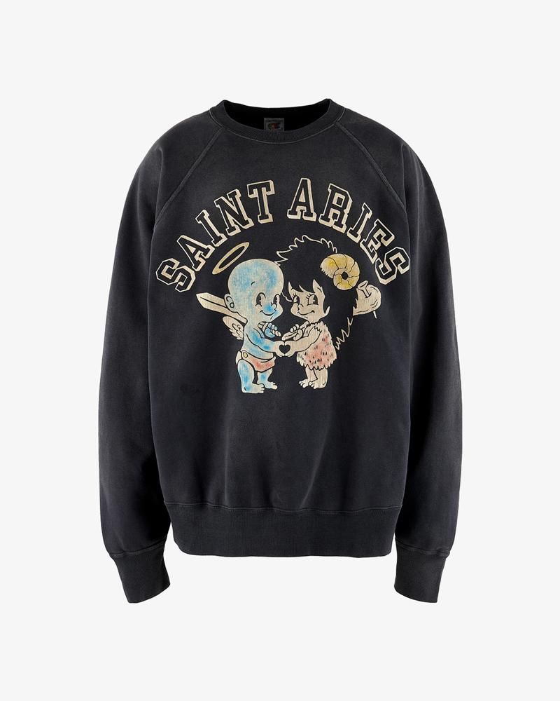 SAINT MXXXXXX ARS CREW SWEAT SHIRT ST ARIES