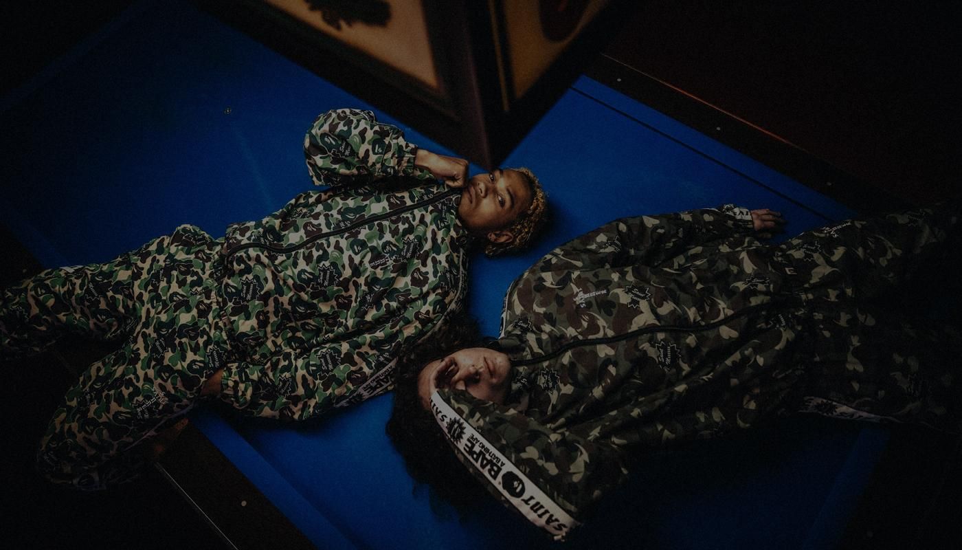SAINT MXXXXXX BAPE COLLABORATION