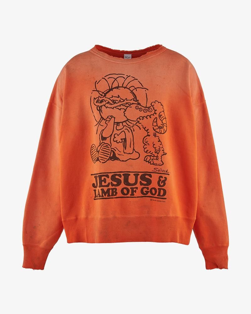 CREW NECK SWEAT SHIRT JS & LMB