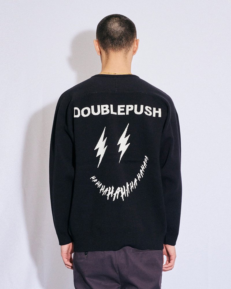 TAIN DOUBLE PUSH RUTHLESS KNIT CREW NECK