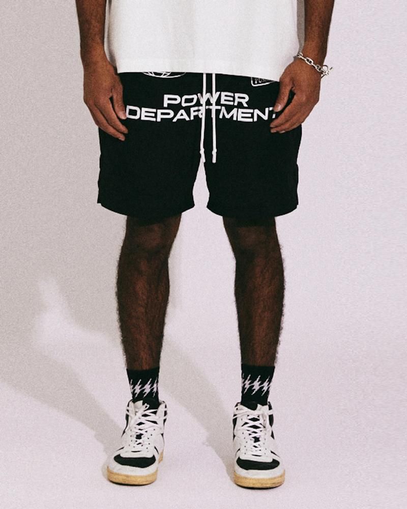 POWER DEPARTMENT REFLECT SHORTS