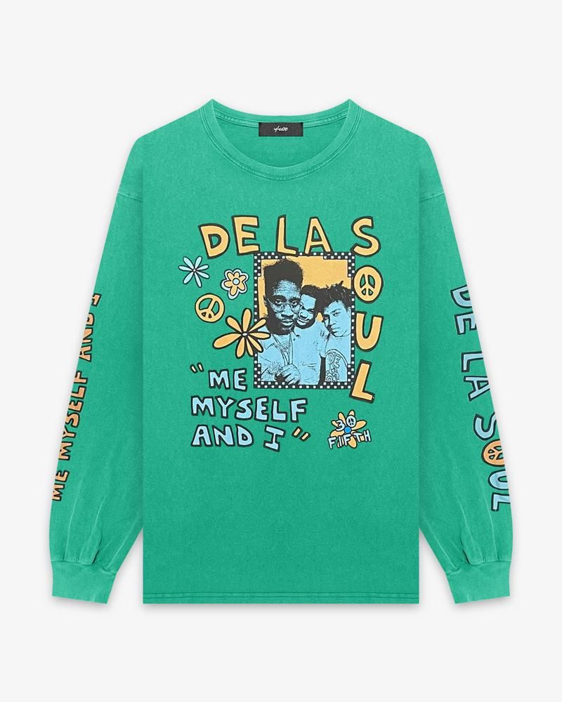 DE LA SOUL ME MYSELF AND I LS TEE
