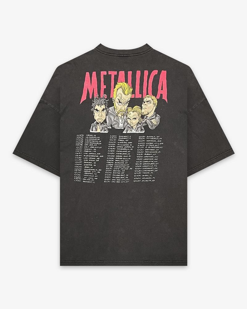 METALLICA 1996 CHAVEZ ILLUST TOUR TEE(GIANT)
