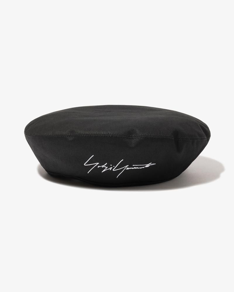 YOHJI YAMAMOTO BERET YY LOGO