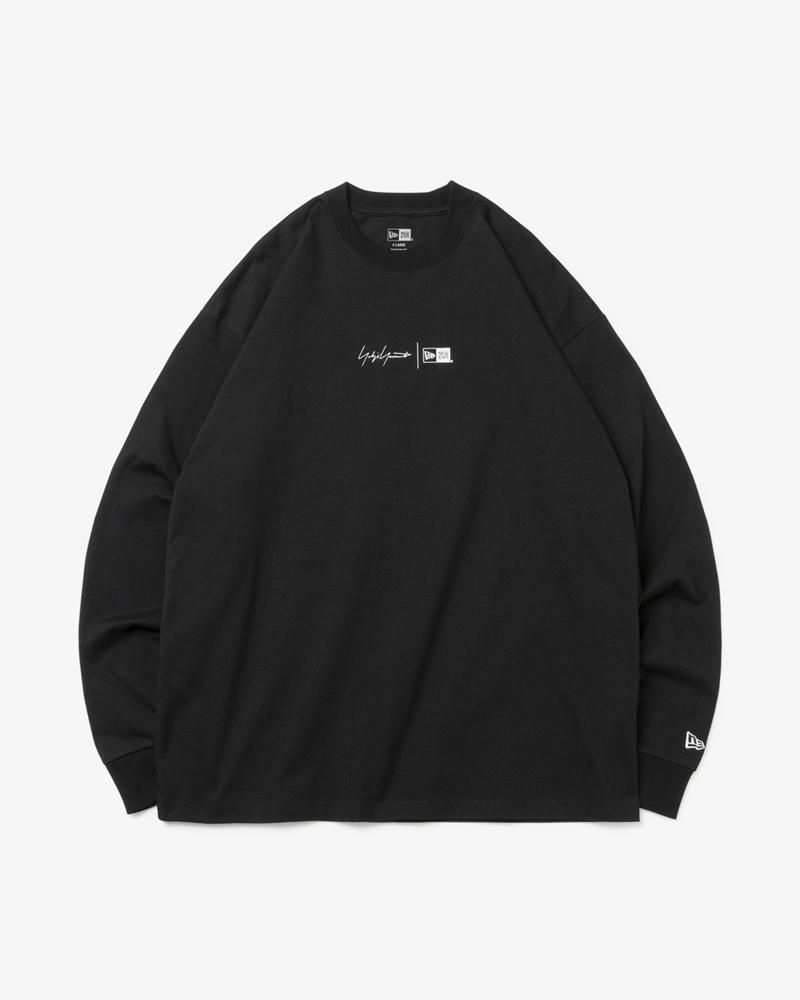 YOHJI YAMAMOTO L/S OVERSIZED COTTON TEE YY LOGO