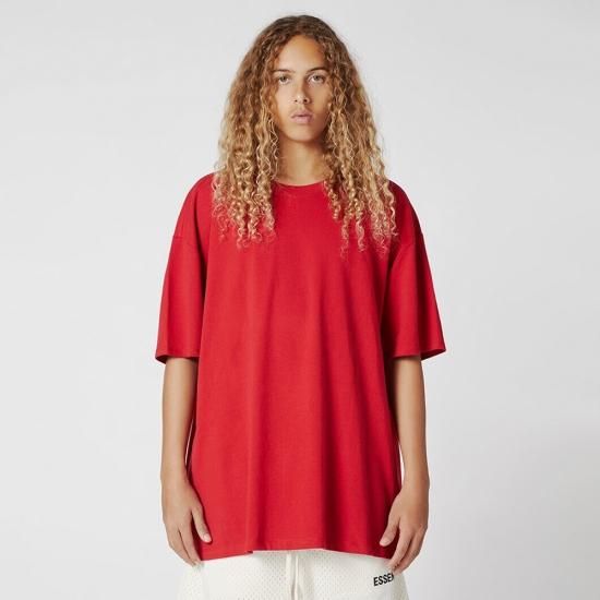 FOG ESSENTIALS | BOXY GRAPHIC T-SHIRT / RED