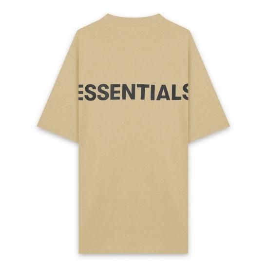 FOG ESSENTIALS | BOXY GRAPHIC T-SHIRT / TAN