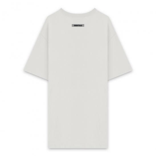 FOG ESSENTIALS | 3D SILICON APPLIQUE T-SHIRT / WHITE