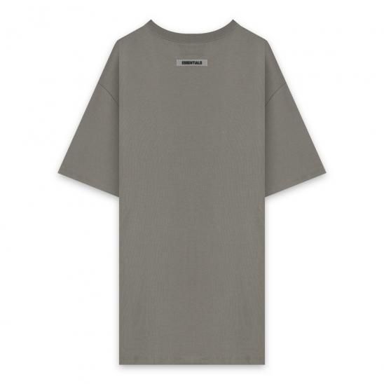 FOG ESSENTIALS | 3D SILICON APPLIQUE T-SHIRT / CHARCOAL