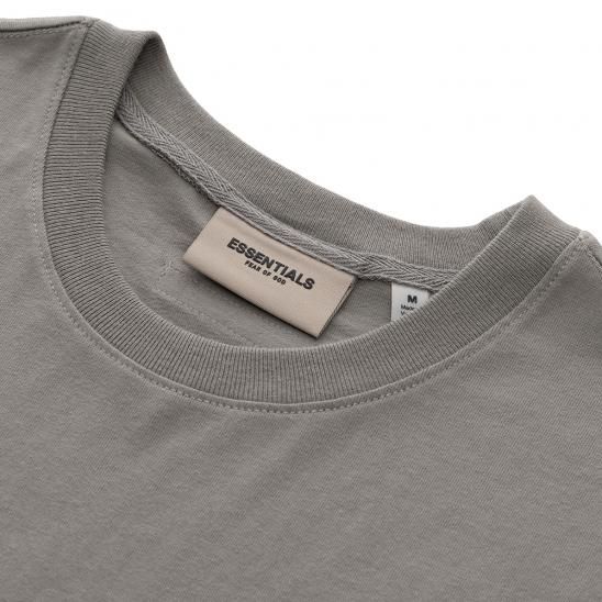 FOG ESSENTIALS | 3D SILICON APPLIQUE T-SHIRT / CHARCOAL