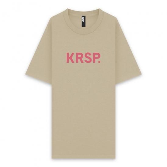 KRSP | KRSP LOGO T-SHIRT / SAND