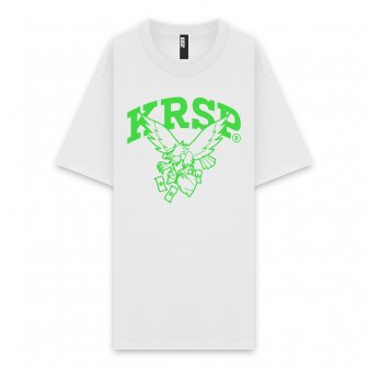 KRSP | UNIVERSITY T-SHIRT / WHITE